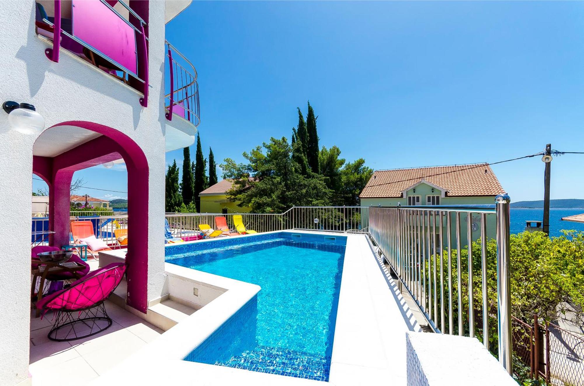 Villa Pinky And Superior Trogir Seget Vranjica Exterior photo
